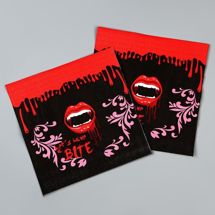 Салфетки бумажные «Губы», в наборе 20 шт. Салфетки бумажные «Губы», в наборе 20 шт.