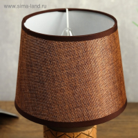 Лампа настольная 08938/1 E14 40Вт кофе 17х17х30 см RISALUX Лампа настольная 08938/1 E14 40Вт кофе 17х17х30 см RISALUX