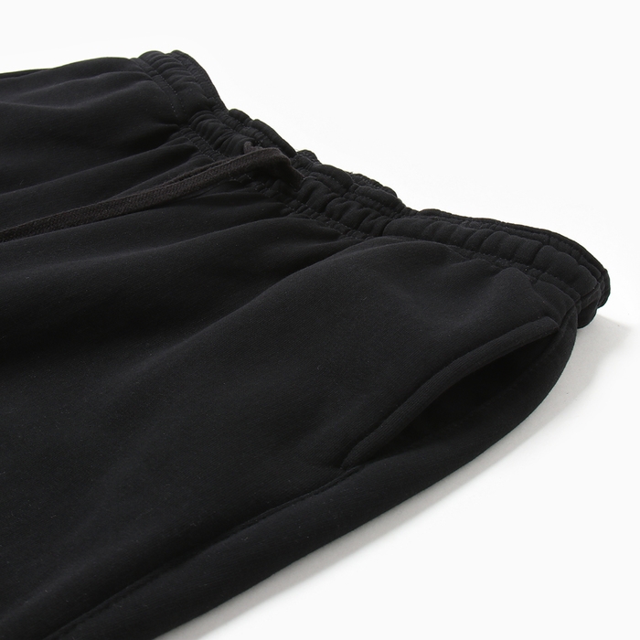 Брюки спортивные мужские НАЧЁС, цвет черный, размер 50-52 (XL-XXL)