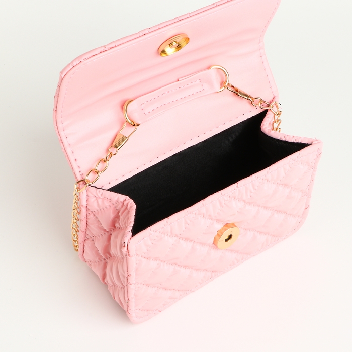 Сумка детская для девочки на молнии &laquo;Выбражулька&raquo;, цвет розовый