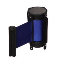 Кассета с вытяжной лентой-280см синяя, высота-13см, ширина 6.6см, ширина ленты-80мм Кассета с вытяжной лентой-280см синяя, высота-13см, ширина 6.6см, ширина ленты-80мм