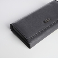 Кошелёк женский на магните, цвет серый Кошелёк женский на магните, цвет серый