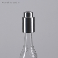 Пробка вакуумная &laquo;Профи&raquo;, 4,5&times;7 см, цвет серебристый