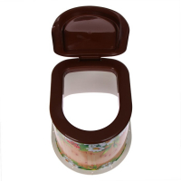 Туалет дачный, h = 36 см, без дна, с отверстиями для крепления к полу, МИКС Туалет дачный, h = 36 см, без дна, с отверстиями для крепления к полу, МИКС