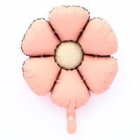 Шар фольгированный 19" &laquo;Ромашка&raquo;, матовый, цвет розовый