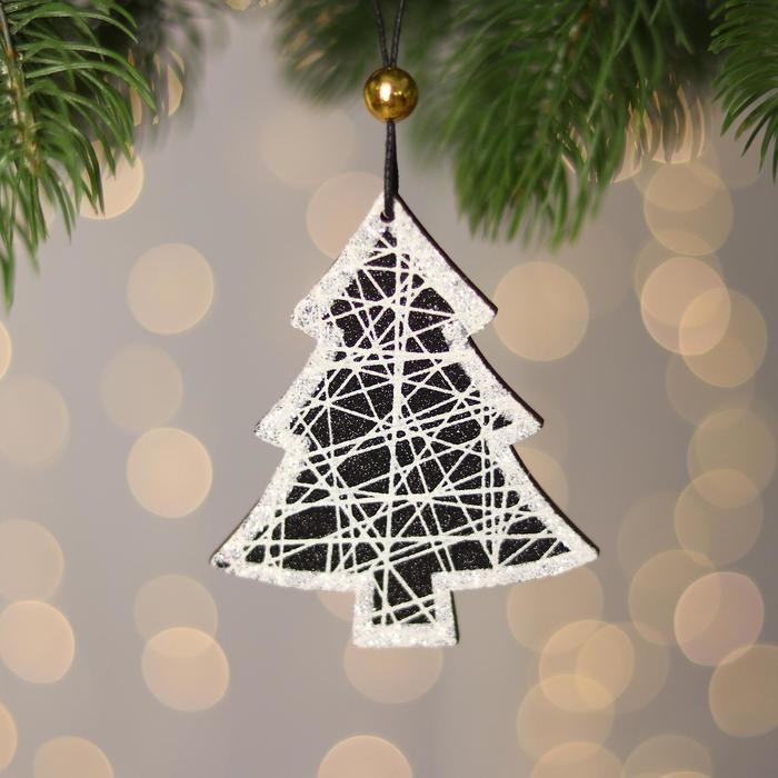 Новогодняя подвеска с подсветкой &laquo;Ёлка&raquo; 7&times;19 см