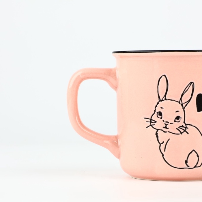 Кружка керамическая &laquo;Зайка&raquo;, 210 мл