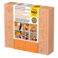 Игрушка брелок &laquo;Лисёнок&raquo;, валяние шерстью