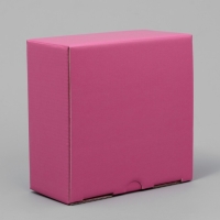 Коробка подарочная складная, упаковка, &laquo;Розовая&raquo;, 15 х 15 х 7 см