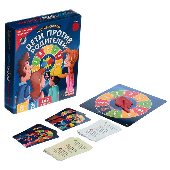 Настольная игра &laquo;Противостояние. Дети против Родителей&raquo;