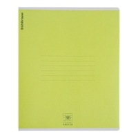 Тетрадь 36 листов в клетку, ErichKrause Nature Colors, обложка мелованный картон, блок офсет 100% белизна, МИКС