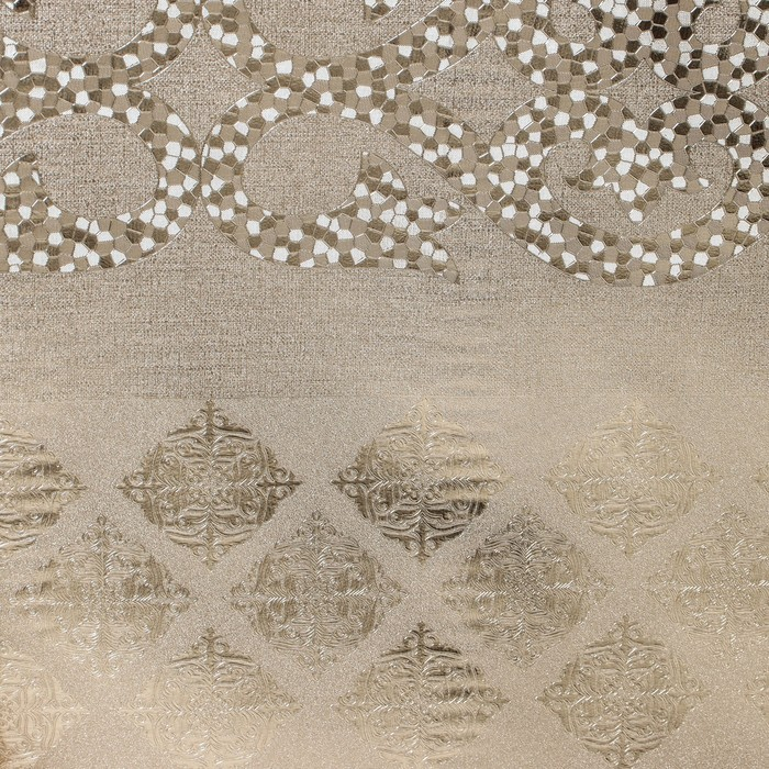 Клеёнка на стол &laquo;Узор&raquo;, на тканевой основе, ширина 137 см, рулон 20 м, толщина 0,25 мм