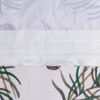 Комплект штор для кухни с подхватами Christmas tree 145х180см-2 шт., габардин Комплект штор для кухни с подхватами Christmas tree 145х180см-2 шт., габардин