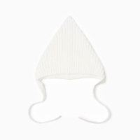 Шапка вязаная детская MINAKU, цвет белый, размер 38-40