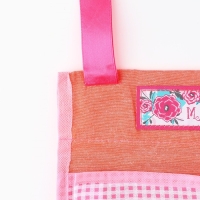 Органайзер для хранения вещей на детскую кроватку &laquo;Лучшая доченька&raquo;, 2 отделения