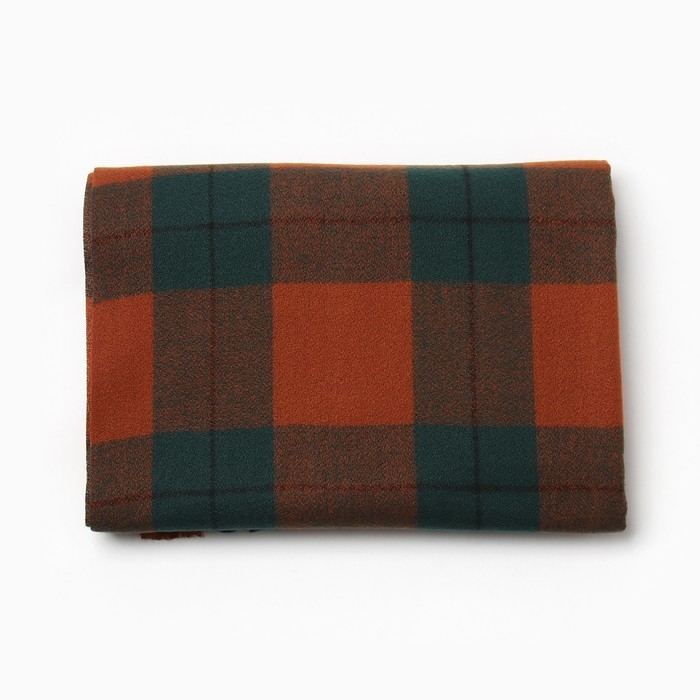 Шарф зимний с кистями MINAKU 65*180 + 3 см клетка Шарф зимний с кистями MINAKU 65*180 + 3 см клетка