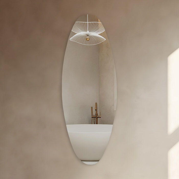 Зеркало, настенное, 26&times;62 см