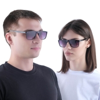 Очки солнцезащитные OneSun, uv 400, 14.7 х 4.9 см, линза 4.3 х 5.3 см, фиолетовые Очки солнцезащитные OneSun, uv 400, 14.7 х 4.9 см, линза 4.3 х 5.3 см, фиолетовые