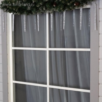 Гирлянда «Сосульки рифленые» 2.5 × 0.3 м, IP65, прозрачная нить, 192 LED, свечение мульти с эффектом стекания, 12 В Гирлянда «Сосульки рифленые» 2.5 × 0.3 м, IP65, прозрачная нить, 192 LED, свечение мульти с эффектом стекания, 12 В