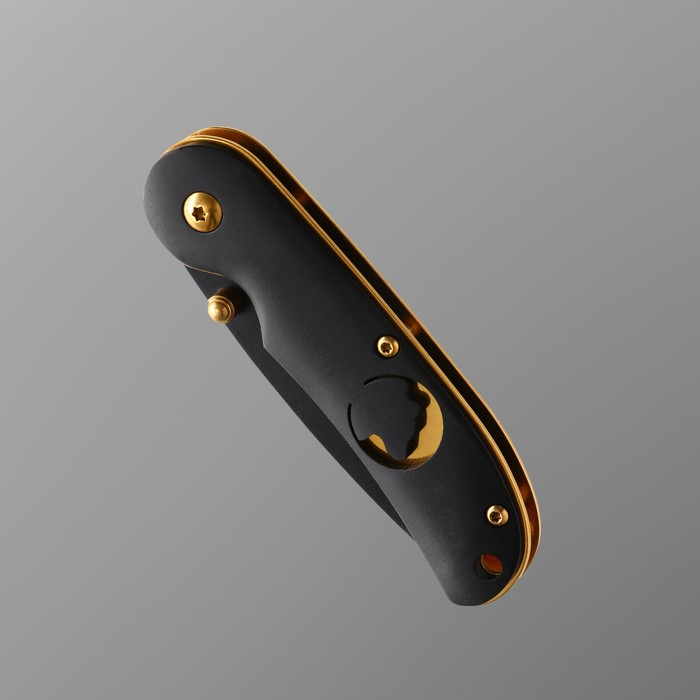 Складной нож Stinger с клипом, 70 мм, рукоять: сталь, дерево, коробка картон Складной нож Stinger с клипом, 70 мм, рукоять: сталь, дерево, коробка картон