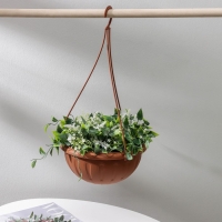 Кашпо для цветов подвесное &laquo;Джулия&raquo;, 3,5 л, цвет коричневый