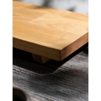 Блюдо для подачи на ножках Adelica &laquo;Евразия&raquo;, для суши и роллов, 35&times;15&times;5,5 см, массив берёзы