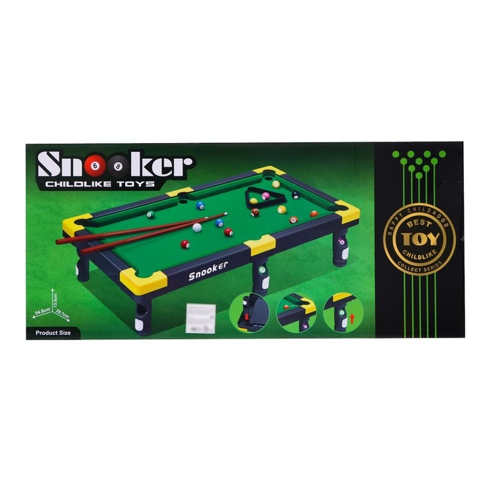 Бильярд &laquo;Опытный игрок&raquo;, 29 &times; 55 см