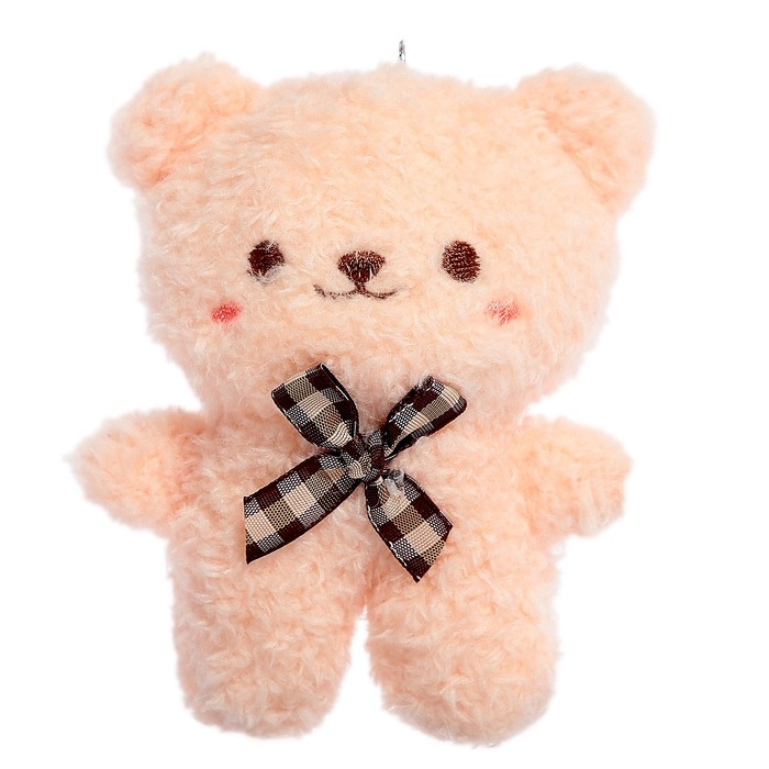 Мягкая игрушка &laquo;Мишка&raquo;, на брелоке, цвета МИКС