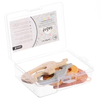 Набор прорезывателей для зубов «Зверята», бутылочка, силиконовый шнурок, в контейнере, 4 шт. Набор прорезывателей для зубов «Зверята», бутылочка, силиконовый шнурок, в контейнере, 4 шт.