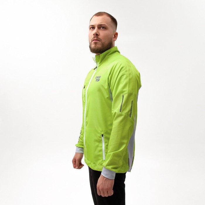 Ветровка ONLYTOP унисекс green, р. 48 Ветровка ONLYTOP унисекс green, р. 48