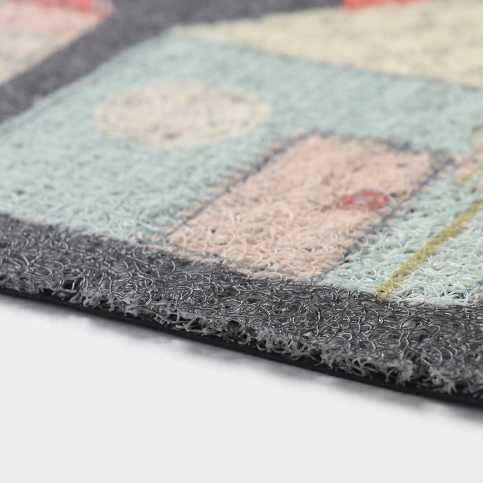 Коврик придверный грязезащитный Доляна Home, 37&times;58 см