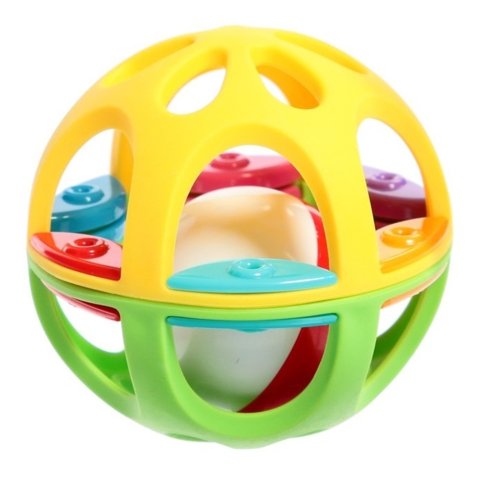 Погремушка-прорезыватель &laquo;Шарик&raquo;, МИКС