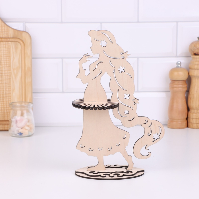 Салфетница &laquo;Девушка Лето&raquo;, фанера