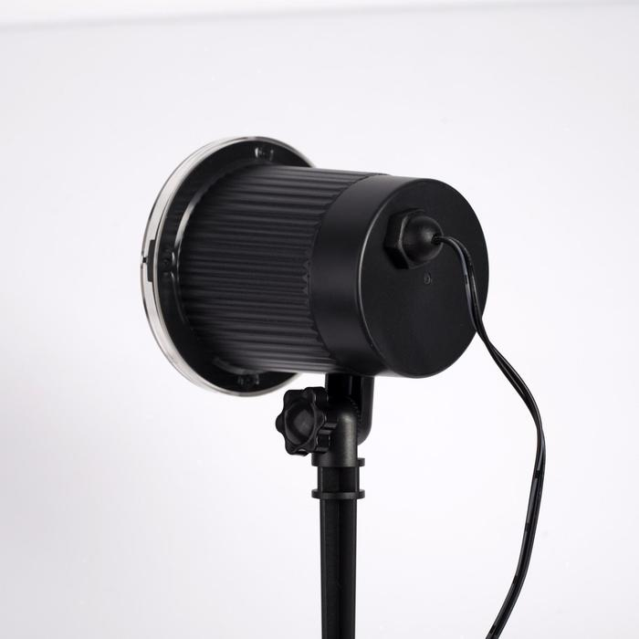 Световой прибор &laquo;Цветные снежинки&raquo;, IP65, свечение мульти, 12 В