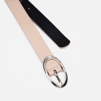 Ремень женский, ширина 2,3 см, пряжка металл, цвет бежевый Ремень женский, ширина 2,3 см, пряжка металл, цвет бежевый