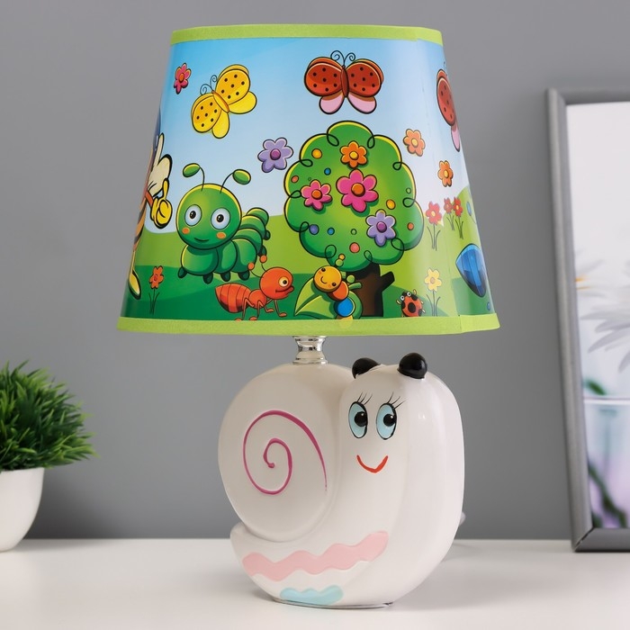 Настольная лампа Настольная лампа "Улитка" Е14 40Вт 20х20х31см