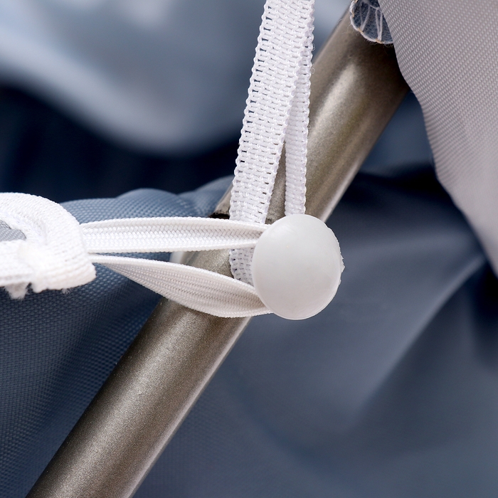 Коляска кукольная №6, серый Коляска кукольная №6, серый