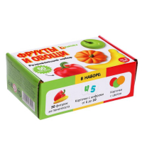 Развивающий набор &laquo;Фрукты и овощи&raquo;, сортер, по методике Г. Домана