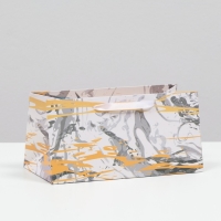 Пакет для цветов "Мрамор", 24 х 12 х 12 см Пакет для цветов "Мрамор", 24 х 12 х 12 см