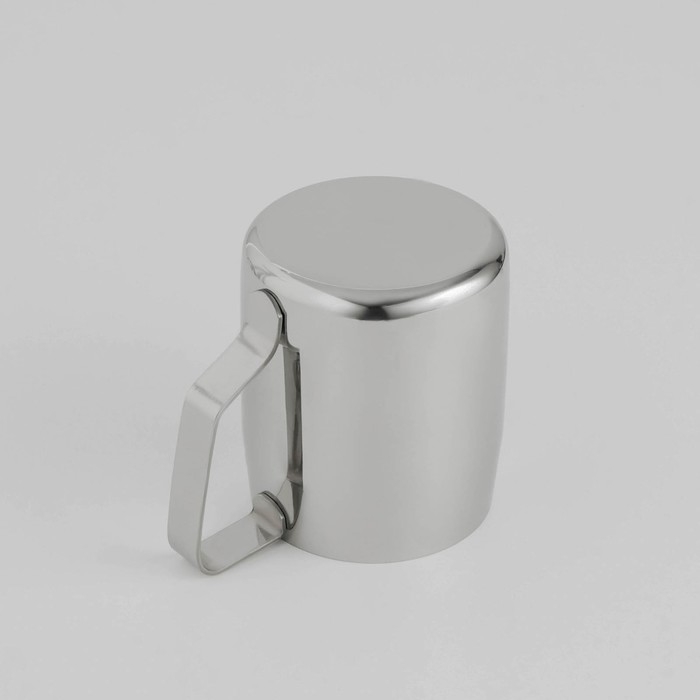 Молочник-Питчер из нержавеющей стали Доляна &laquo;Индия&raquo;, 1 л, h=12 см