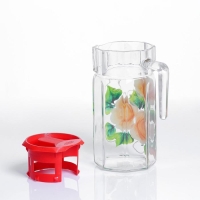 Набор для сока "Розалия", художественная роспись, 6 стаканов, 1250/200 мл, МИКС Набор для сока "Розалия", художественная роспись, 6 стаканов, 1250/200 мл, МИКС