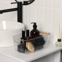 Контейнер для хранения с ручкой LaDо́m &laquo;Кристалл&raquo;, 28,5&times;15,3&times;11 см, цвет прозрачный