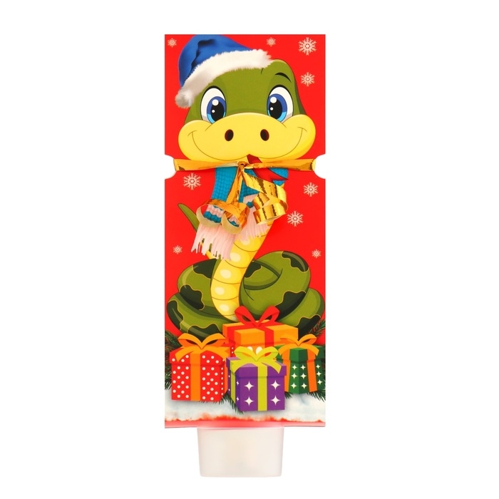 Новый год. Подарочный набор косметики Liss Kroully: крем для рук Новый год. Подарочный набор косметики Liss Kroully: крем для рук "Год змеи", питательный с маслом макадамии, 75 мл