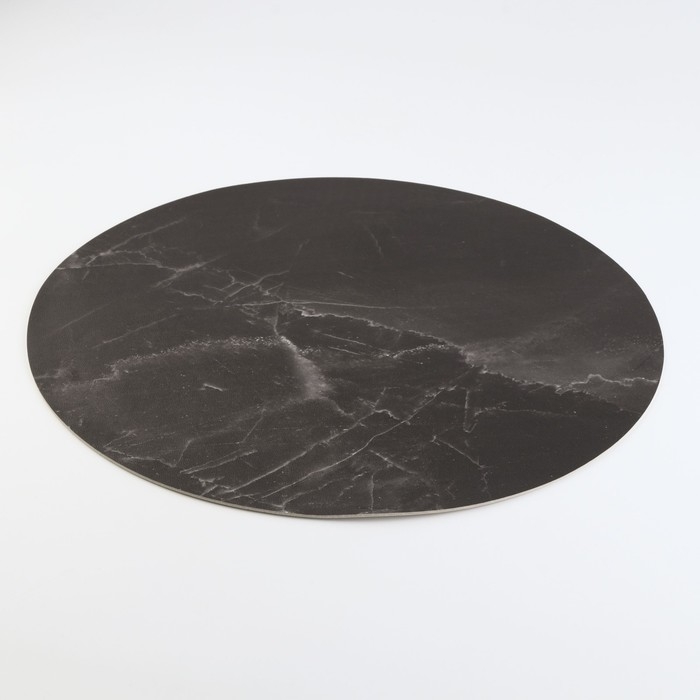 Салфетка сервировочная, плейсмат &laquo;Мрамор&raquo;, d=38 см