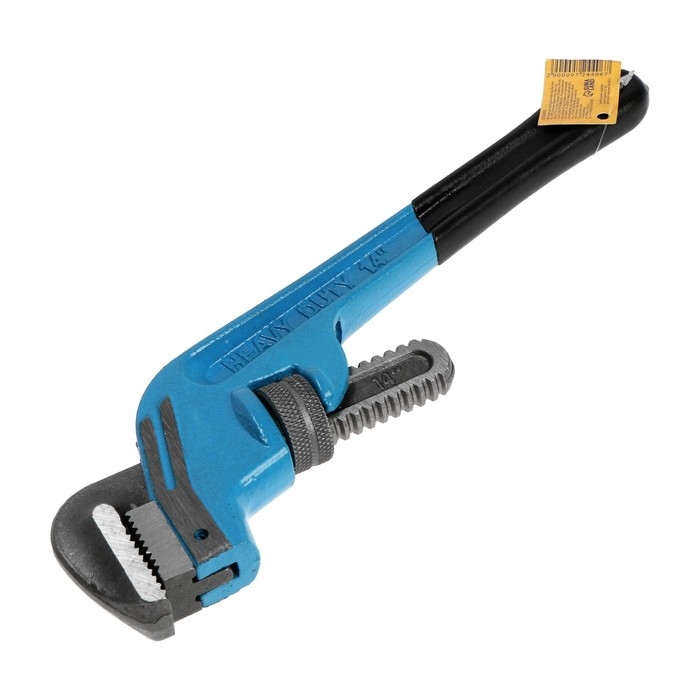 Ключ трубный ТУНДРА, тип "Stillson", угол рабочей части 120&deg;, раскрытие до 55 мм, 350 мм