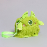 Сумка детская «Монстрик», 18 см, цвет зелёный Сумка детская «Монстрик», 18 см, цвет зелёный