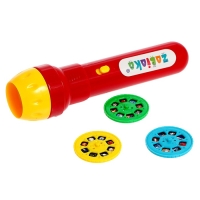 Проектор-фонарик &laquo;Космос&raquo;, 3 слайда, 24 картинки, МИКС