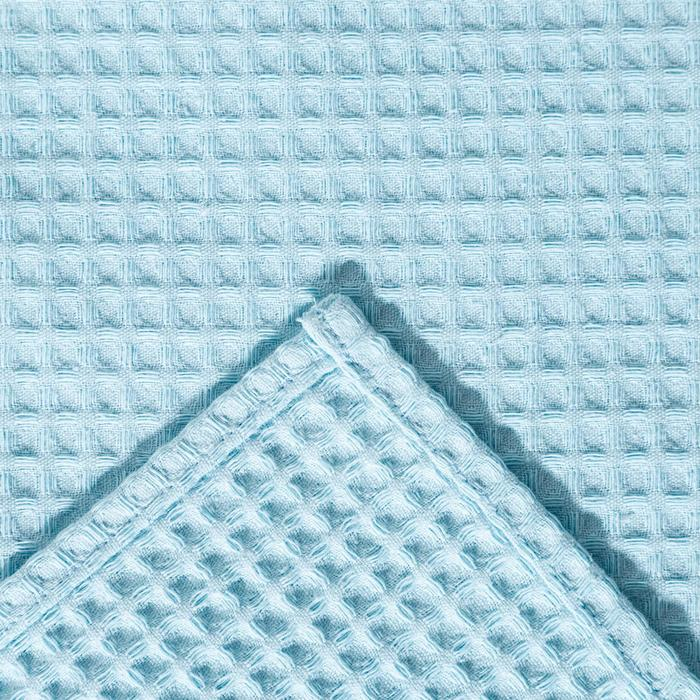 Полотенце вафельное Этель 70*140 см. цв.небесный, 100% хл, пл 240 г/м2 Полотенце вафельное Этель 70*140 см. цв.небесный, 100% хл, пл 240 г/м2