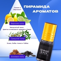 Духи масляные мужские Giorgio Black, 3 мл Духи масляные мужские Giorgio Black, 3 мл