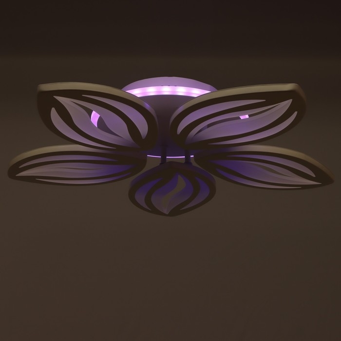 Светильник ГАЛЛОП "Галактика" 423700 LED 90W RGB белый 60,5х60,5х7,5см 4916809